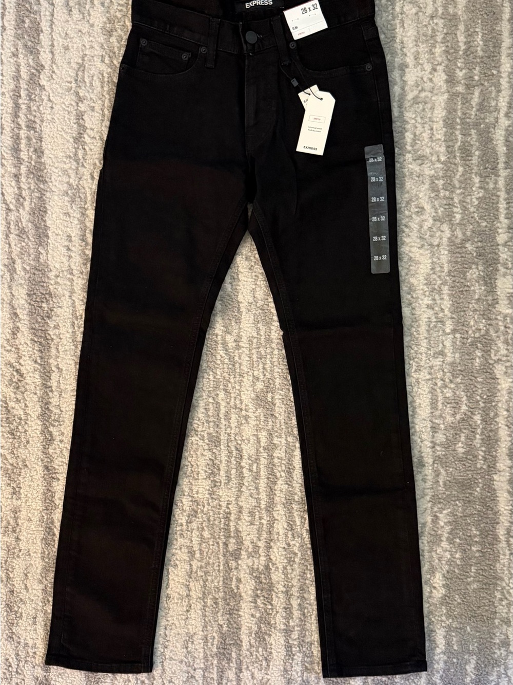Express Men’s Black Slim Jeans